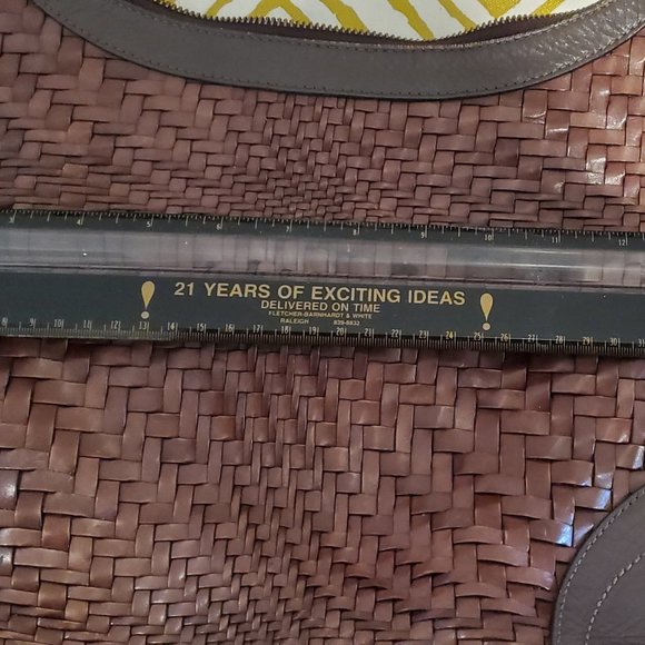 Cole Haan Leather Weave Hobo - Picture 10 of 11